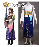 Custom-made  Final Fantasy X Yuna cosplay Yuna Costume Halloween Costume - £102.31 GBP