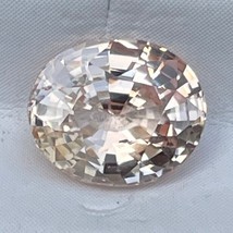 100% Natural Unheated 1.56 Cts Peach Sapphire Oval Cut Loose Gemstone Engagement - £332.15 GBP