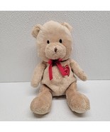 Carter’s Just One Year I Love You Talking Brown 9&quot; Teddy Bear Red Heart ... - $34.55