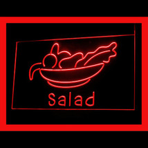 110171B Salad Bar Display Cafe Shop Caesar Salad Fruit Salad Display LED... - $21.99