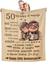50Th Wedding Anniversary Gifts - Golden 50 Years Of Marriage Gifts For Dad, Mom, - £28.99 GBP