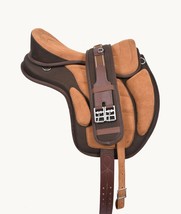 ANTIQUESADDLE New Treeless Freemax Synthetic Horse Saddle Size: (12&quot; - 1... - £133.52 GBP+