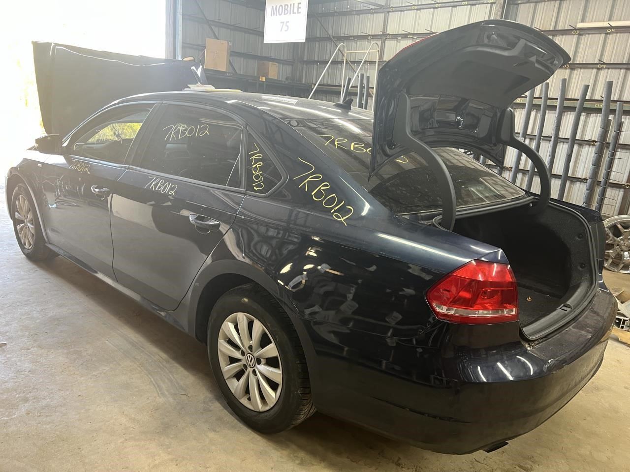 Steering Column Floor Shift Conventional Ignition Fits 12-15 PASSAT 104810039 Item image 6