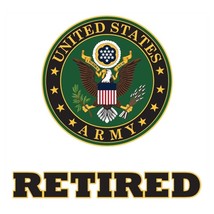 US Army Retired Decal - $8.59