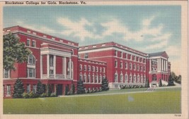 Blackstone VA College For Girls 1944 Virginia Camp Pickett Postcard E05 - £7.47 GBP