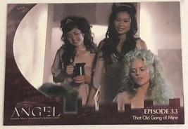 Angel Season Two Trading Card David Boreanaz #10 If You Please - £1.52 GBP