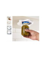 White Under Cabinet Jar Opener Easily Open Size Jars Undermount Lid Grip... - $15.01 CAD