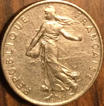 1975 France 1/2 Franc Coin - £1.03 GBP