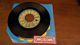 Bobby Vinton, To Know You Is To Love You/I Love How , 45rpm Vinyl, NM jukebox cd - £4.45 GBP