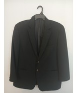 Hardwick Blazer 44S Black Gold Crest Buttons Tailored USA Classic Men’s Jacket - $34.44