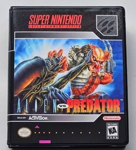 Alien vs. Predator (Super Nintendo) SNES Box BEST Quality Available - £10.19 GBP