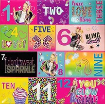 Jojo Siwa 12 Pieces Giant Gift Surprise Box Hair Accessories - £19.98 GBP