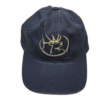 Rocky Mountain RMEF Foundation Hunting Blue Strap back hat cap dad&#39;s - $14.03