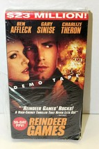 Reindeer Games Demo Tape VHS Ben Affleck Gary Sinise Charlize Theron Thr... - £11.61 GBP