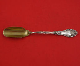 Marechal Niel by Durgin Sterling Silver Cheese Scoop Gold Washed Orig Lg 8 1/2&quot; - £240.35 GBP