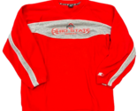 Team Starter Mens Ohio State Buckeyes Red Gray Full Sleeves Sweatshirt U... - $20.76