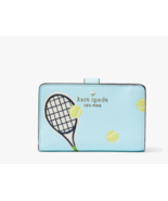 Kate Spade Grand Slam Tennis Medium Compact Bifold Wallet NWT - £74.39 GBP