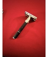 Vtg Gillette Adjustable Safety Razor Shaving  Black Beauty - $831.88 MXN