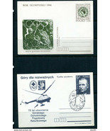 Poland 4 Postal Stationary Card Special cancel 12150 - £11.83 GBP