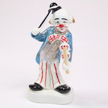 Vintage Clown Homco Porcelain Clown Figurines 6” Inch 1445 Colorful Rare... - $11.65