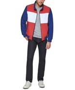 Club Room Men&#39;s Regular-Fit Color Block Bomber Jacket Red/White/Blue-XL - $561.41 MXN