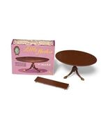 Little Hostess Marx Doll House Furniture Oval Dining Table with Leaf 196... - $24.50