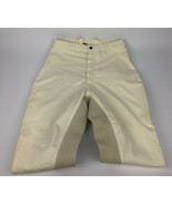 EQUI Wear Women’s Leather Knee Patch Breech Riding Pants Equestrian Crea... - $82.11 CAD