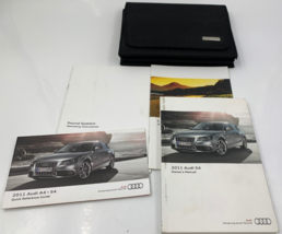 2011 Audi A4 Owners Manual Handbook Set with Case OEM H03B46054 - £32.36 GBP