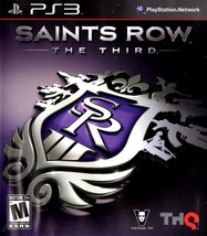 Saints Row The Third - Sony PlayStation 3 PS3 Video Game  - £7.52 GBP