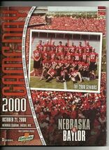 2000 NCAA Football Program Baylor @ Nebraska Oct 21st - $24.70
