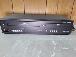 Magnavox DVD/VHS Combo Player Recorder DV220MW9 4 Head VCR Shuts off DVD works - £36.54 GBP