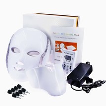 UKLISS - Original LED Facial Mask With Neck Skin Care 7 Colors Face Mask Treatme - £44.87 GBP+