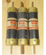 FPE ECON 150 AMP 600 VOLT DUAL ELEMENT CLASS L FUSES (LOT OF 3/ECS-150A)... - $199.99