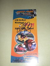 2011 Nascar Elliott Sadler Autographed Daytona 500 handout - £7.85 GBP