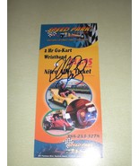 2011 Nascar Elliott Sadler Autographed Daytona 500 handout - $13.70 CAD