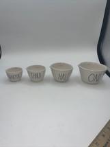 Rae Dunn Set of White Measuring Cups Set Of 4 - £31.17 GBP