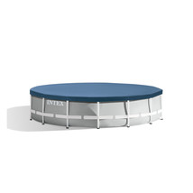 Intex 28032E 15 Foot Round Above Ground Swimming Pool Cover, (Pool Cover... - £36.76 GBP