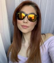 New Fashionista Mirrored Black Olive Men&#39;s Women&#39;s Sunglasses . - €8,58 EUR