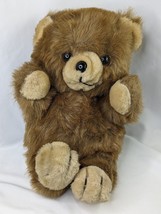 Cuddle Wit Brown Bear Plush 13 Inch Vintage Stuffed Animal Toy - $25.95