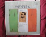 Italy&#39;s Immortal Tito Schipa; Original Master, Capitol Records T 10337 V... - £12.29 GBP
