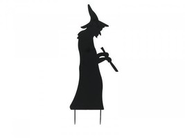 EUROPALMS Silhouette Metal Witch with Spoon, 110cm - £29.33 GBP