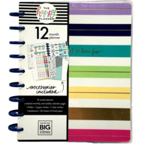 The Happy Planner Undated Vertical Layout Classic 12 Months Folder Stickers - £30.43 GBP