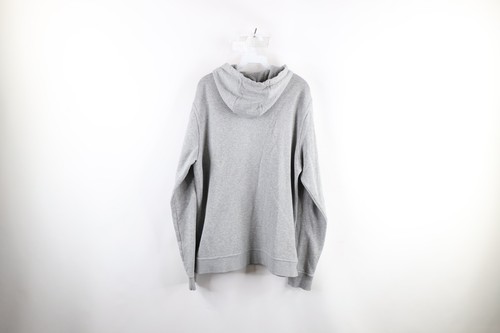 Vintage Nike Mens XL Distressed Spell Out Block Letter Hoodie Sweatshirt Gray Item image 9