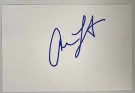 Adam Lambert Signed Autographed 3x5 Index Card - $29.99