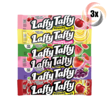 3x Bars | Laffy Taffy Variety Flavor Candy Stretchy Tangy | 1.5oz | Mix &amp; Match! - £10.17 GBP