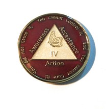 Al-Anon 4 Year,12 Step, Medallion, Chip, Token  - $21.00