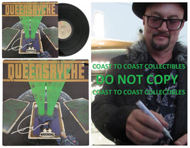 Geoff Tate signed Queensryche The Warning Album Proof Autographed Vinyl Record - £270.62 GBP