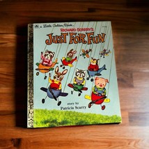 Vintage - A Little Golden Book - Richard Scarry&#39;s Just For Fun - 211-52 - £4.70 GBP