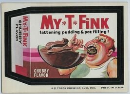 My-T-Fink Pudding 1974 Wacky Packages Series 7 spoof of My-T-Fine - $4.99