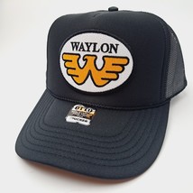 Waylon J.  Embroidered Patch Hat Cap Vintage Foam Trucker Style Mesh Snapback - £19.46 GBP